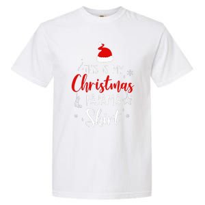 Funny Christmas PJ Pajama PJS for Family Garment-Dyed Heavyweight T-Shirt