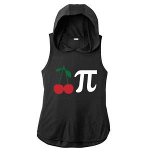 Funny Cherry Pi Day March 14 Math Lover Science Teacher Gift Ladies PosiCharge Tri-Blend Wicking Draft Hoodie Tank