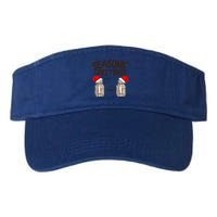 Funny Christmas Pun Gift Seasons Greetings Gift Valucap Bio-Washed Visor