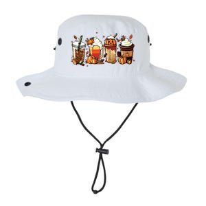 Fall Coffee Pumpkin Coffee Latte Halloween Legacy Cool Fit Booney Bucket Hat