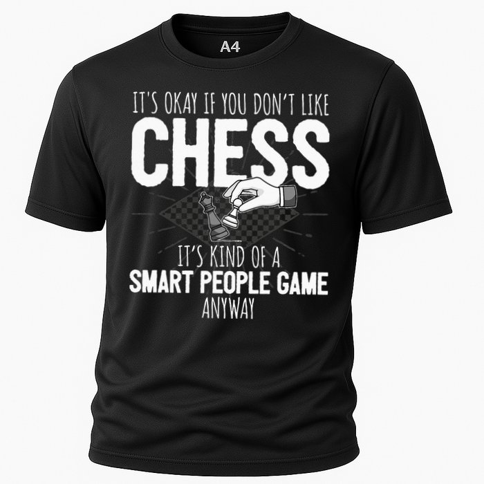 Funny Chess Player Chess Pieces I Smart People Game Performance Shirt