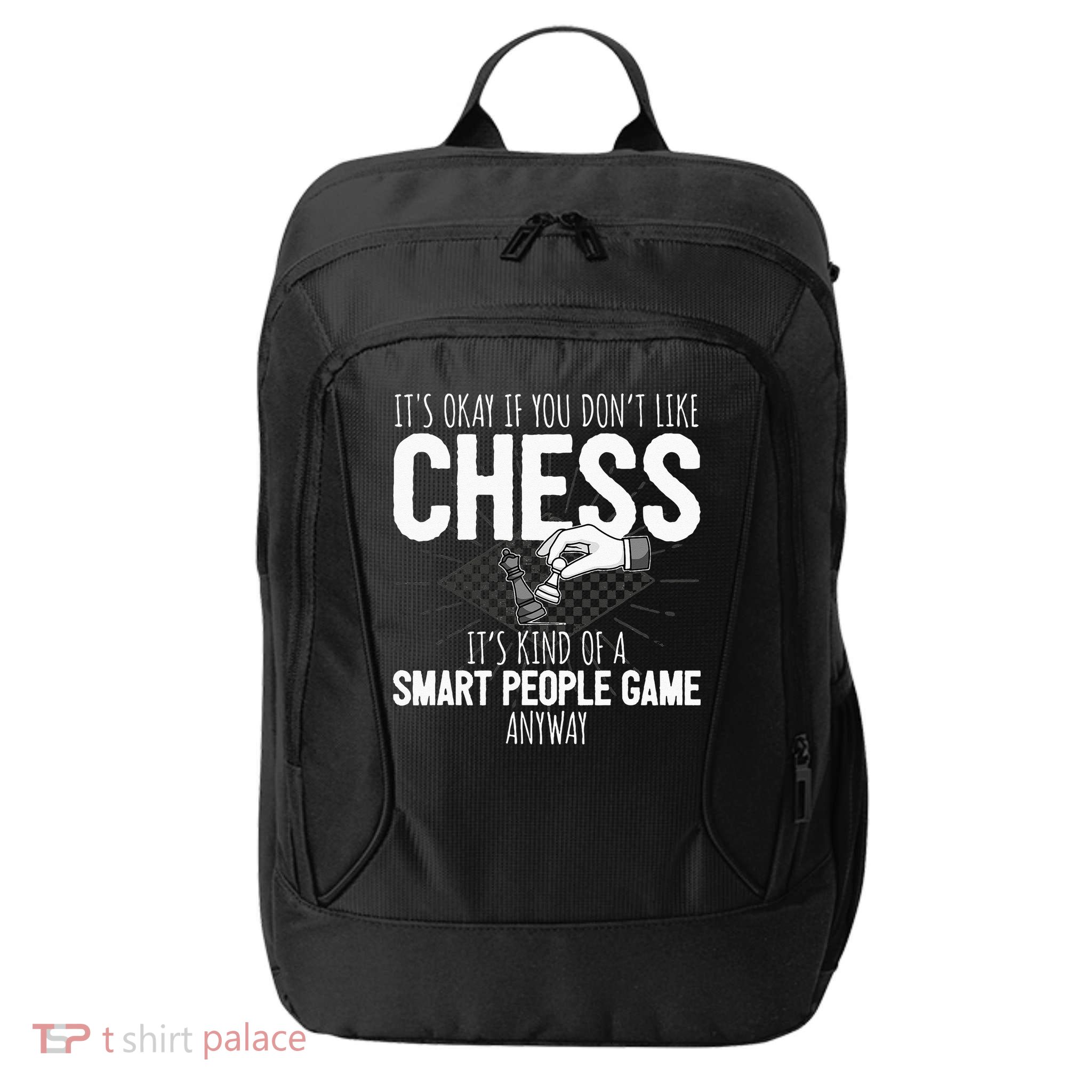 Funny Chess Player Chess Pieces I Smart People Game City Backpack
