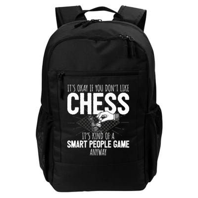 Funny Chess Player Chess Pieces I Smart People Game Backpack