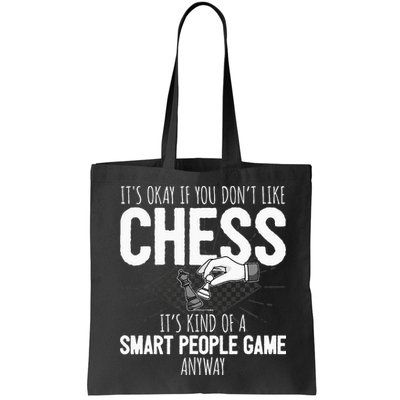 Funny Chess Player Chess Pieces I Smart People Game Bag