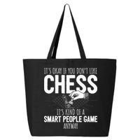 Funny Chess Player Chess Pieces I Smart People Game 25L Jumbo Tote