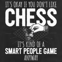 Funny Chess Player Chess Pieces I Smart People Game 25L Jumbo Tote
