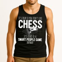 Funny Chess Player Chess Pieces I Smart People Game Tank Top