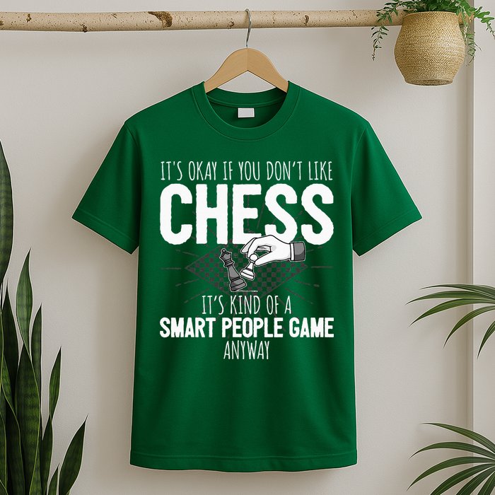 Funny Chess Player Chess Pieces I Smart People Game T-Shirt