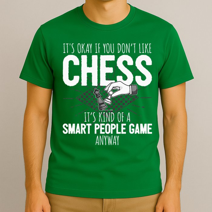 Funny Chess Player Chess Pieces I Smart People Game T-Shirt