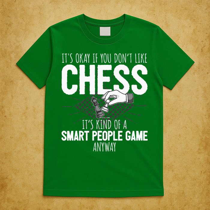 Funny Chess Player Chess Pieces I Smart People Game T-Shirt
