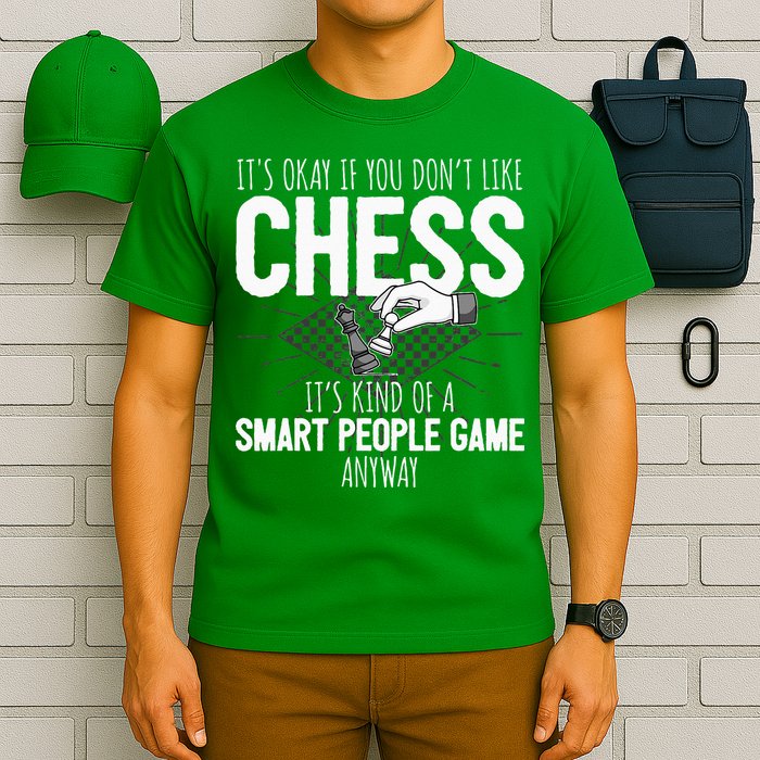 Funny Chess Player Chess Pieces I Smart People Game T-Shirt