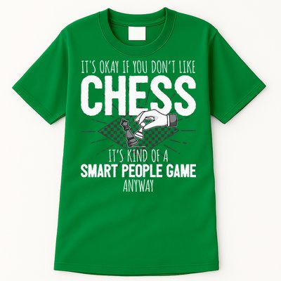Funny Chess Player Chess Pieces I Smart People Game Tall T-Shirt