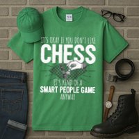 Funny Chess Player Chess Pieces I Smart People Game Tall T-Shirt