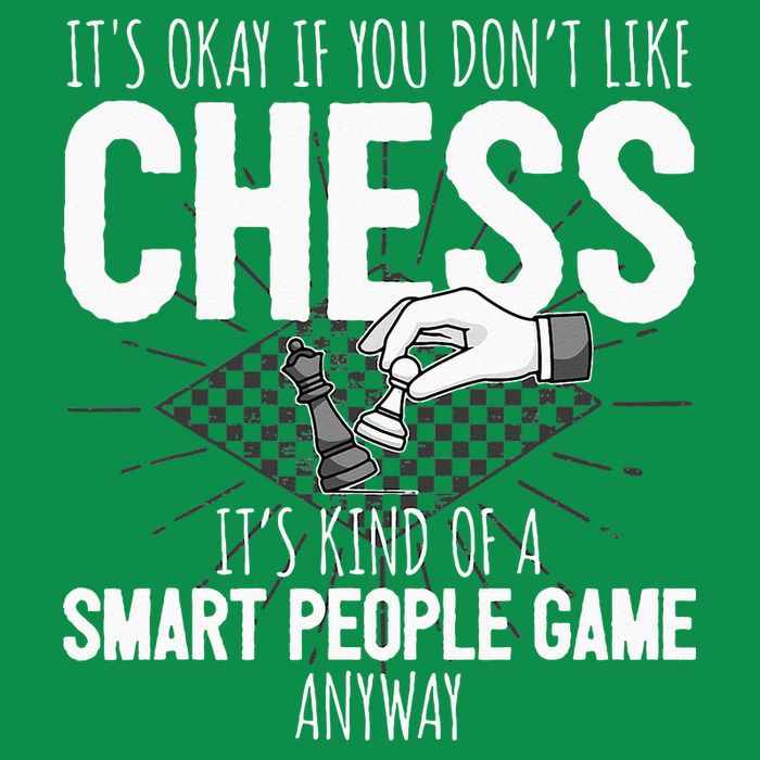Funny Chess Player Chess Pieces I Smart People Game Tall T-Shirt