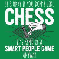 Funny Chess Player Chess Pieces I Smart People Game Tall Hoodie