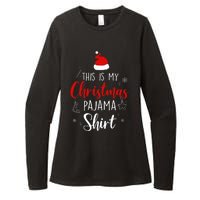 Funny Christmas Pj Pajama Pjs For Family Womens CVC Long Sleeve Shirt