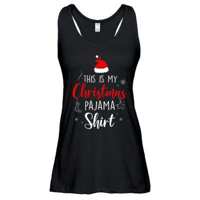 Funny Christmas Pj Pajama Pjs For Family Ladies Essential Flowy Tank