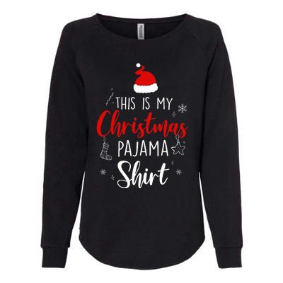 Funny Christmas Pj Pajama Pjs For Family Womens California Wash Sweatshirt