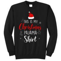 Funny Christmas Pj Pajama Pjs For Family Tall Sweatshirt