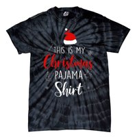 Funny Christmas Pj Pajama Pjs For Family Tie-Dye T-Shirt