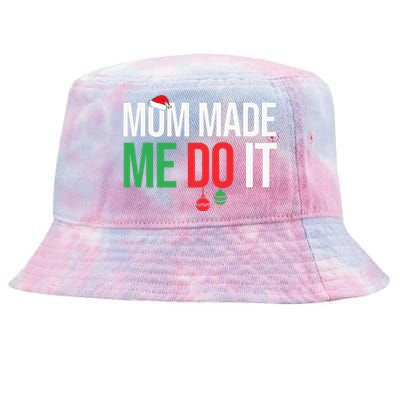 Family Christmas Pajamas Matching Mom  Tie-Dyed Bucket Hat