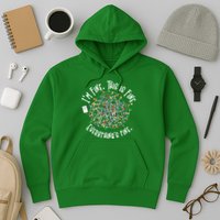 Funny Christmas Problem With Tangled Lights Hoodie