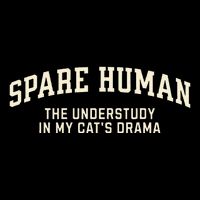 Funny Cat Parent Spare Human Sarcastic Youth Performance Sprint T-Shirt