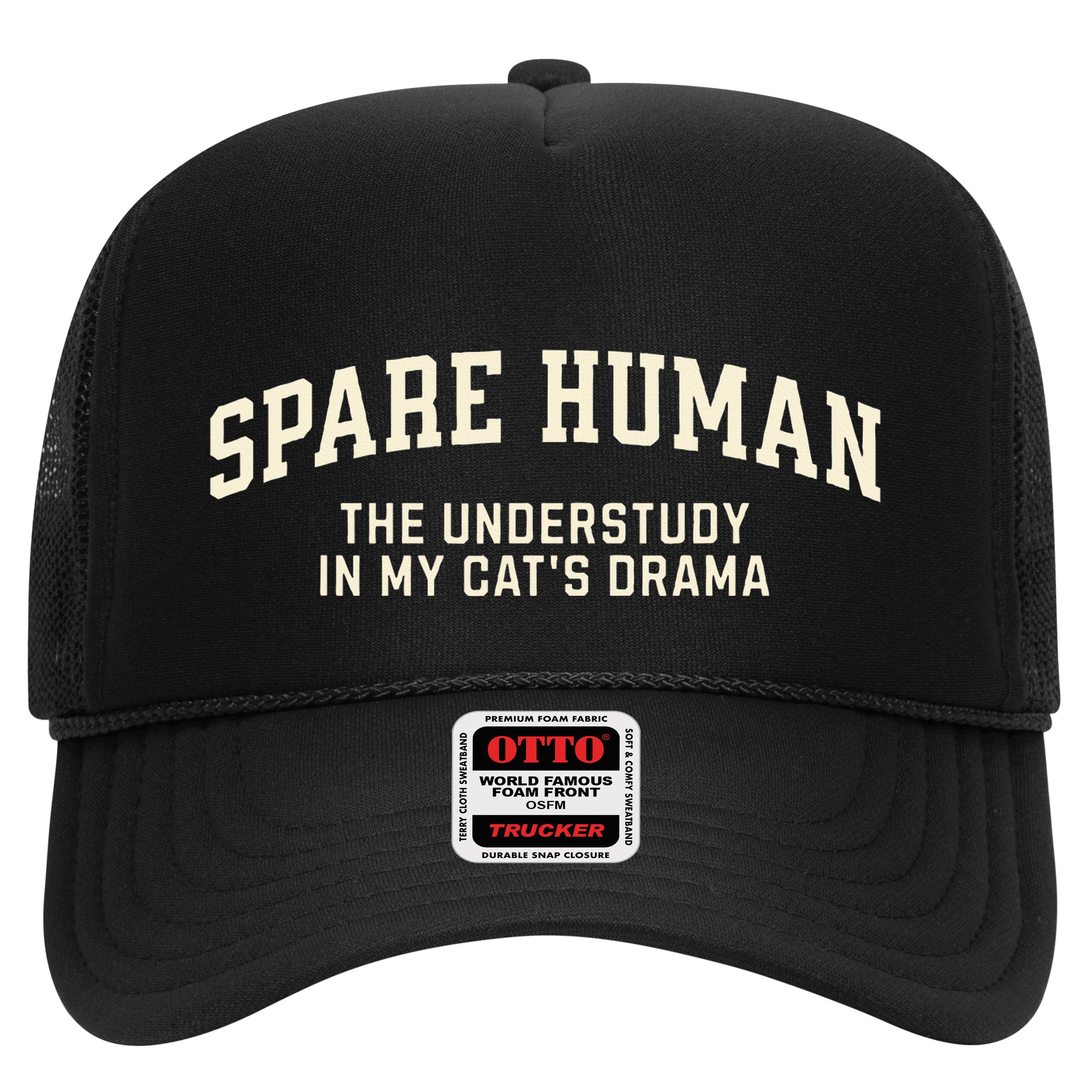 Funny Cat Parent Spare Human Sarcastic Hat