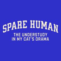 Funny Cat Parent Spare Human Sarcastic 16 in Basic Backpack