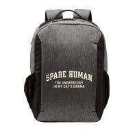 Funny Cat Parent Spare Human Sarcastic Vector Backpack