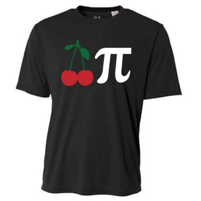 Funny Cherry Pi Day March 14 Math Lover Science Teacher Cute Gift Cooling Performance Crew T-Shirt