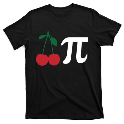 Funny Cherry Pi Day March 14 Math Lover Science Teacher Cute Gift T-Shirt