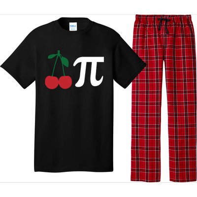 Funny Cherry Pi Day March 14 Math Lover Science Teacher Cute Gift Pajama Set