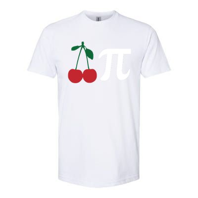 Funny Cherry Pi Day March 14 Math Lover Science Teacher Cute Gift Softstyle CVC T-Shirt