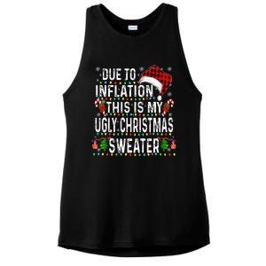 Family Christmas Pajama Funny Christmas 2024 Ladies PosiCharge Tri-Blend Wicking Tank