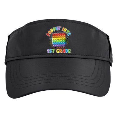 Funny Cute Poppin' Into 1st Grade Fidget Toy Adult Drive Performance Visor