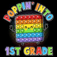 Funny Cute Poppin' Into 1st Grade Fidget Toy Mug