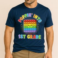 Funny Cute Poppin' Into 1st Grade Fidget Toy Performance Shirt