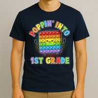 Funny Cute Poppin' Into 1st Grade Fidget Toy T-Shirt