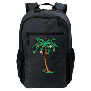 Funny Christmas Palm Xmas Tree Tropical Beach Hawaii Gift Daily Commute Backpack