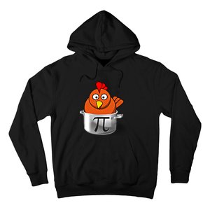 Funny Chicken Pot Pi Day Cartoon Math Pie Gift Hoodie