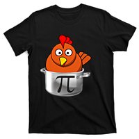 Funny Chicken Pot Pi Day Cartoon Math Pie Gift T-Shirt