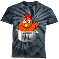 Funny Chicken Pot Pi Day Cartoon Math Pie Gift Kids Tie-Dye T-Shirt