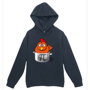 Funny Chicken Pot Pi Day Cartoon Math Pie Gift Urban Pullover Hoodie