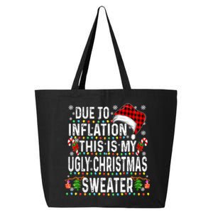 Family Christmas Pajama Women Funny Christmas 2024 25L Jumbo Tote