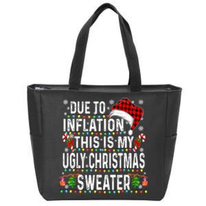 Family Christmas Pajama Women Funny Christmas 2024 Zip Tote Bag