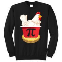 Funny Chicken Pot Pi Design Day Pie Day Math Lover Gift Sweatshirt