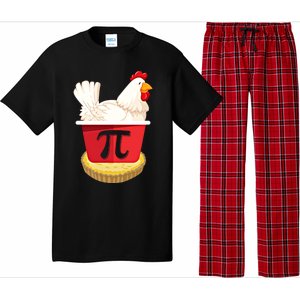 Funny Chicken Pot Pi Design Day Pie Day Math Lover Gift Pajama Set