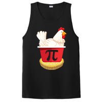 Funny Chicken Pot Pi Design Day Pie Day Math Lover Gift PosiCharge Competitor Tank