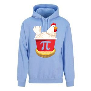 Funny Chicken Pot Pi Design Day Pie Day Math Lover Gift Unisex Surf Hoodie